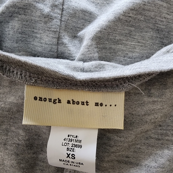 Grey Irish-ish Flowy Tank Top, Women's XS - Picture 6 of 9